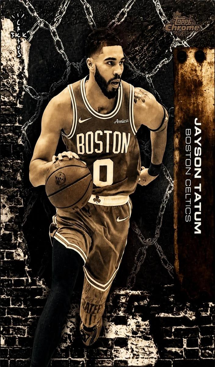 Jayson Tatum 2025 Topps Chrome Cactus Jack Basketball
