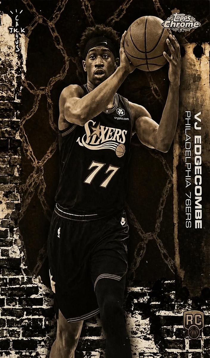 VJ Edgecombe 2025-26 Chrome Cactus Jack Basketball card