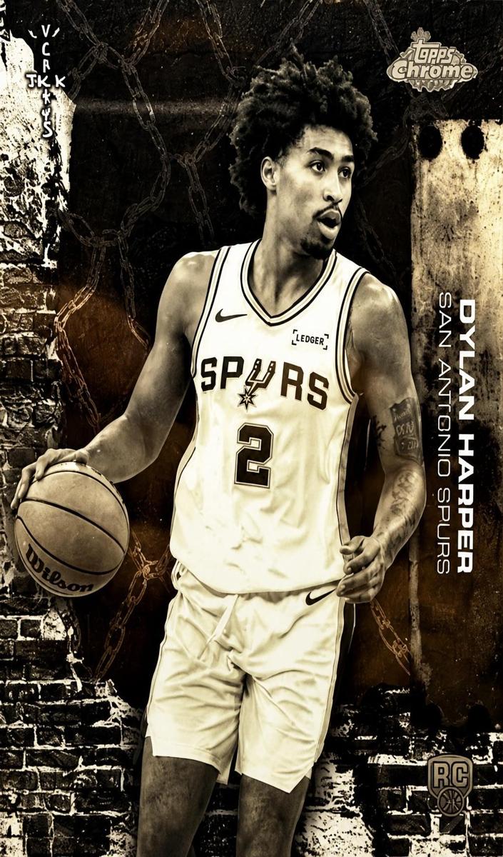 Dylan Harper 2025-26 Chrome Cactus Jack Basketball card