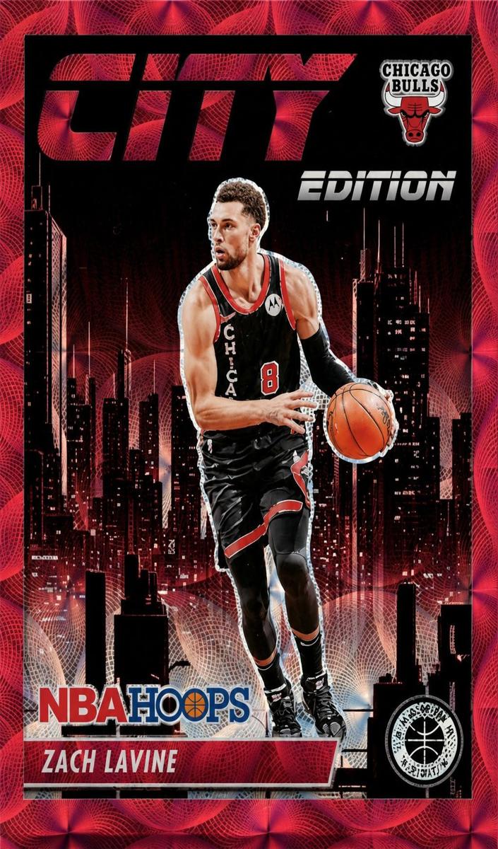 2024 Panini Hoops Zach LaVine #14 card