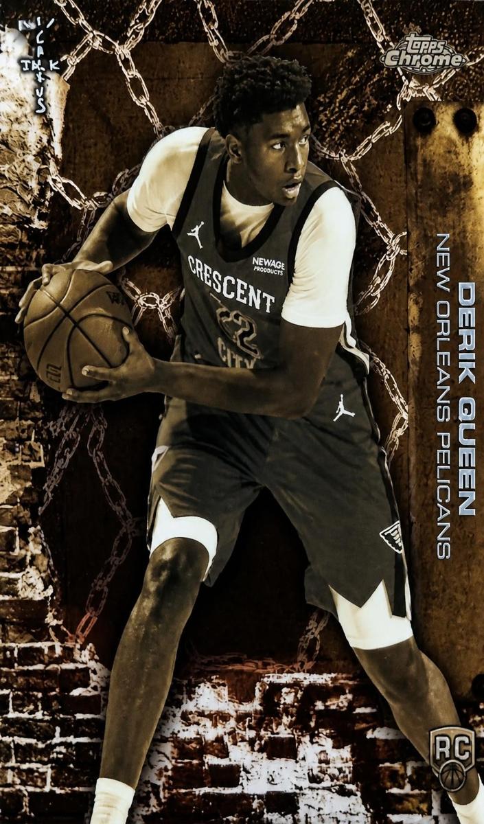 Derik Queen 2025-26 Chrome Cactus Jack Basketball card