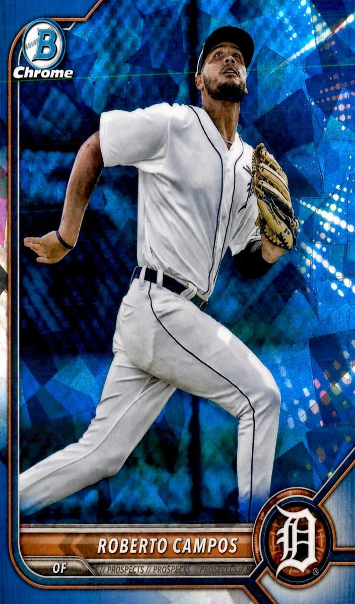 2022 Bowman Chrome Sapphire Roberto Campos #BCP-216 card