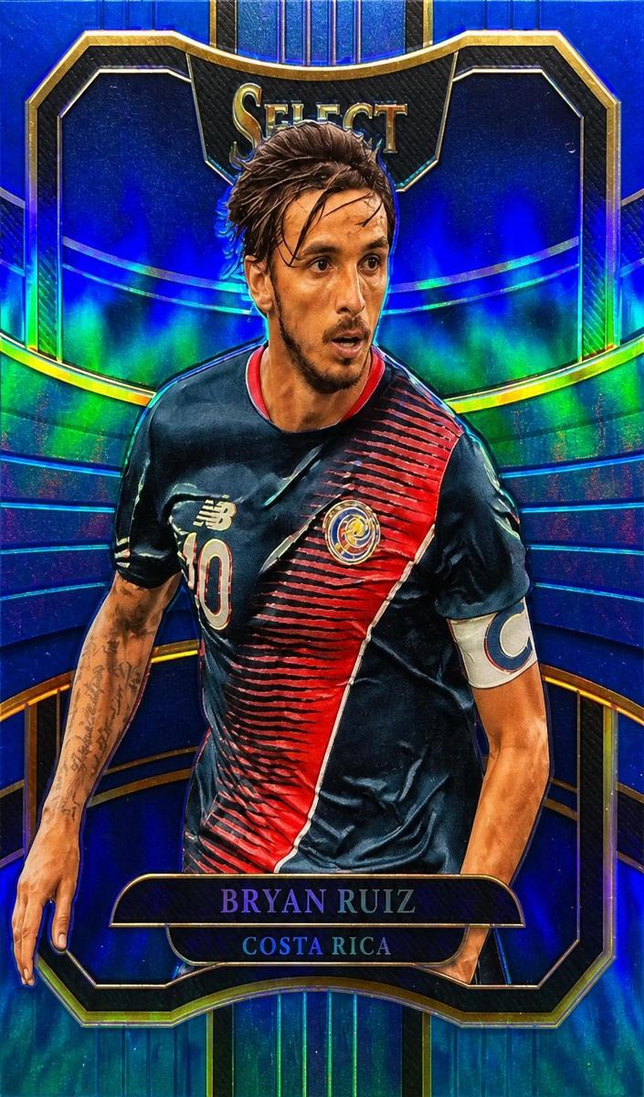2017 Panini Select Bryan Ruiz [Blue] #92 card