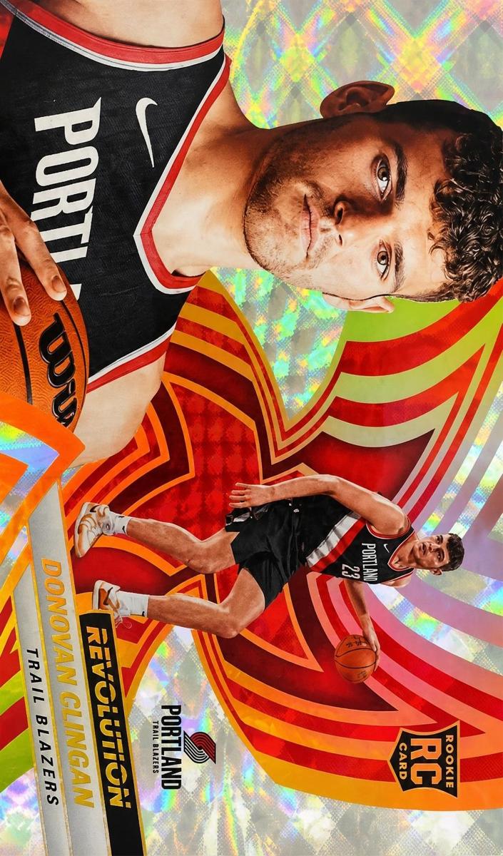Donovan Clingan 2024 Revolution Basketball card