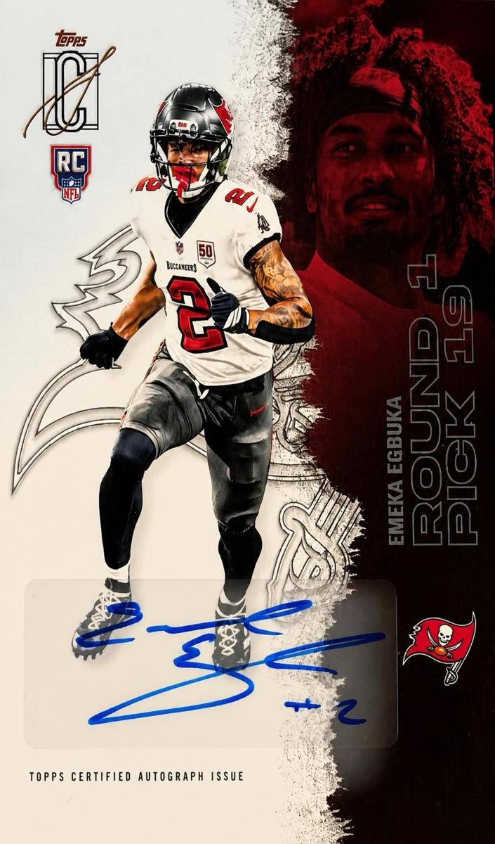 Emeka Egbuka 2025 Topps Signature Class Rookie Class Autographs Football