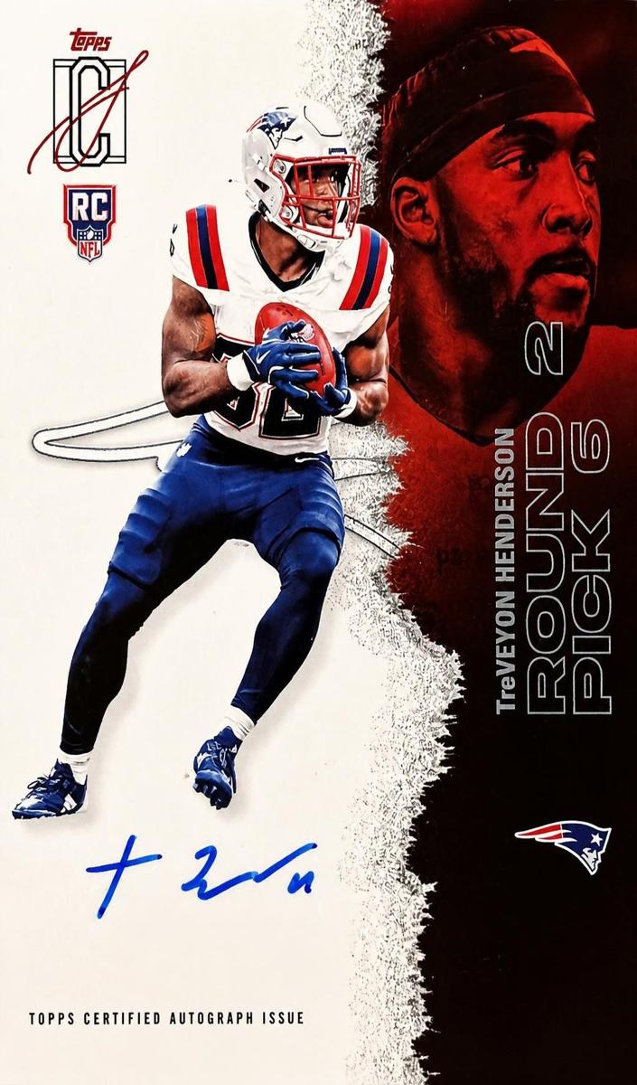 TreVeyon Henderson 2025 Signature Class card