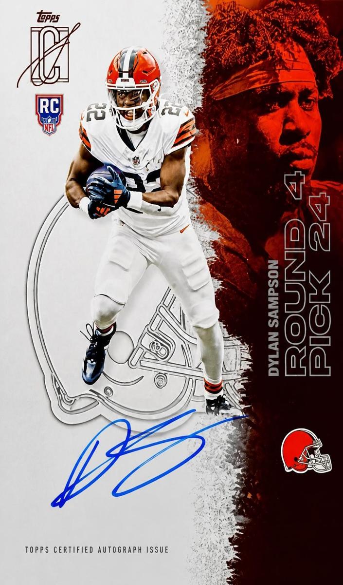 Dylan Sampson 2025 Signature Class card