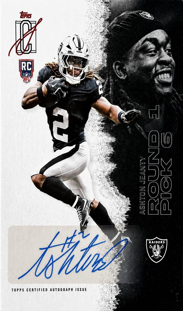 Ashton Jeanty 2025 Topps Signature Class Rookie Class Autographs Football