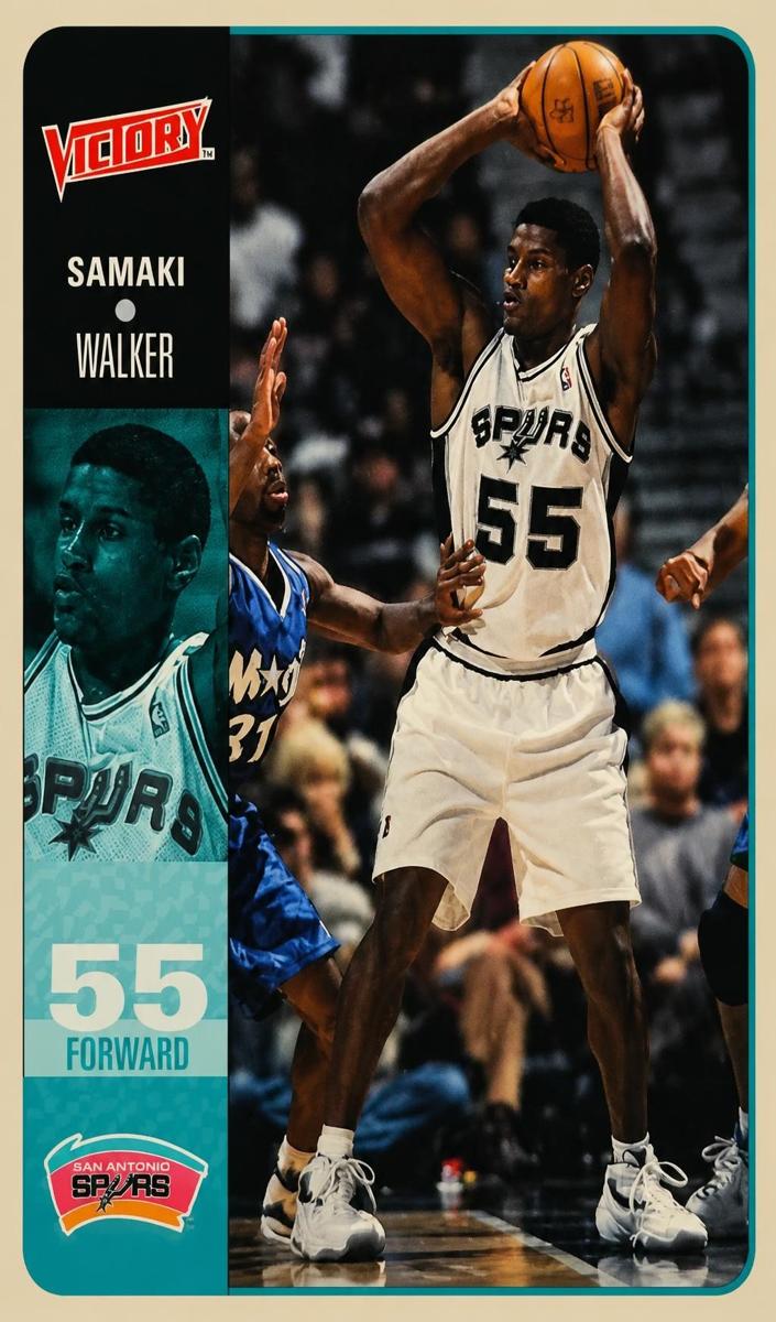 2000 Upper Deck Victory Samaki Walker #188 card