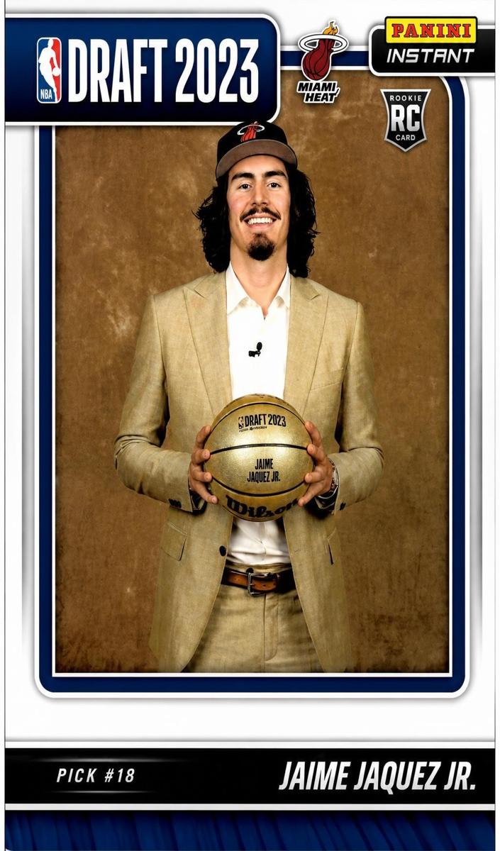 Jaime Jaquez Jr. - 2023 Panini Instant NBA Draft Night Basketball