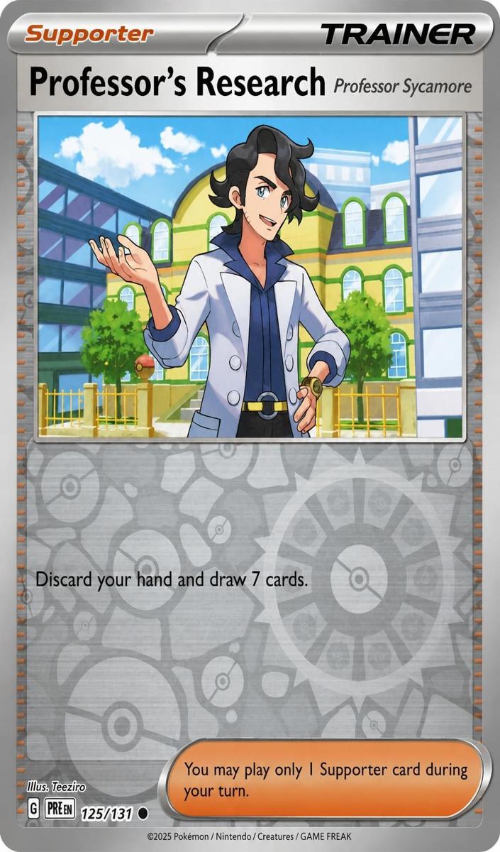 2025 Professor's Research: Professor Sycamore [Reverse] #125