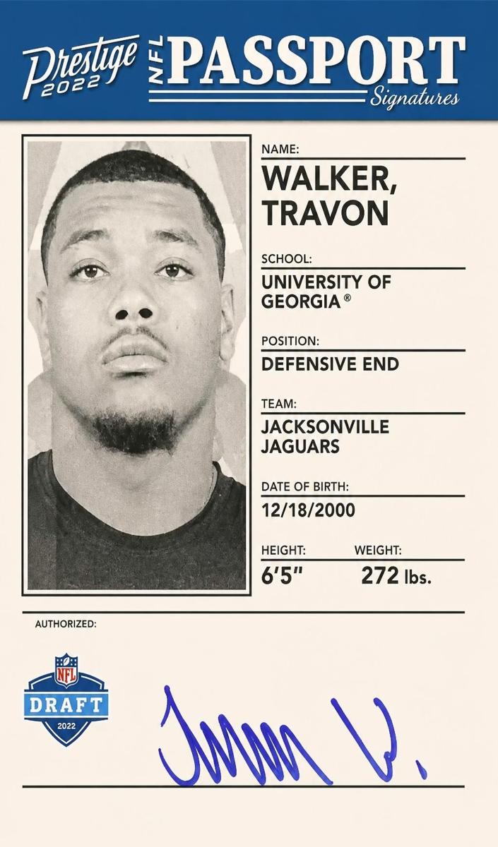 2022 Travon Walker #NPS-TW