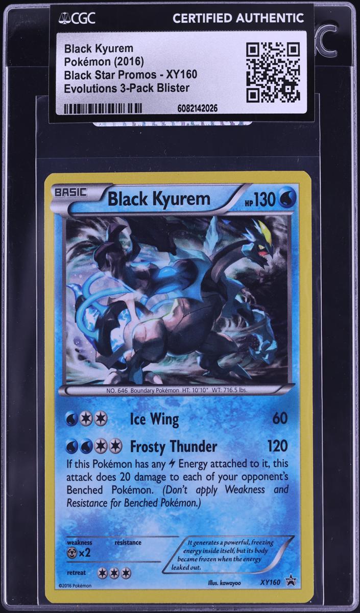 2016 Black Kyurem #XY160