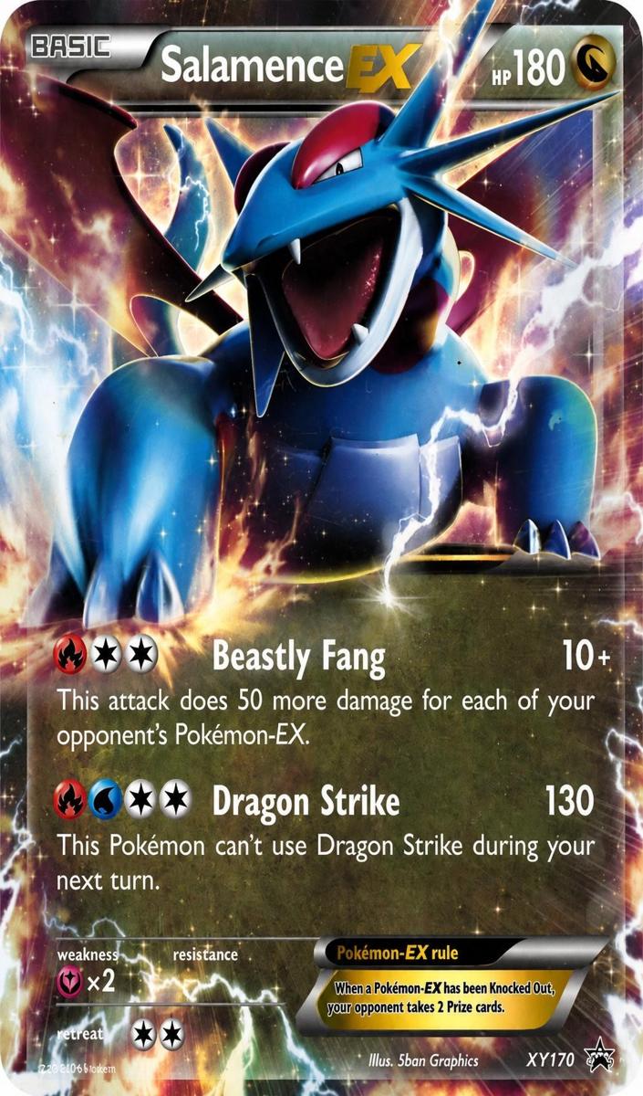 2016 Salamence EX #XY170