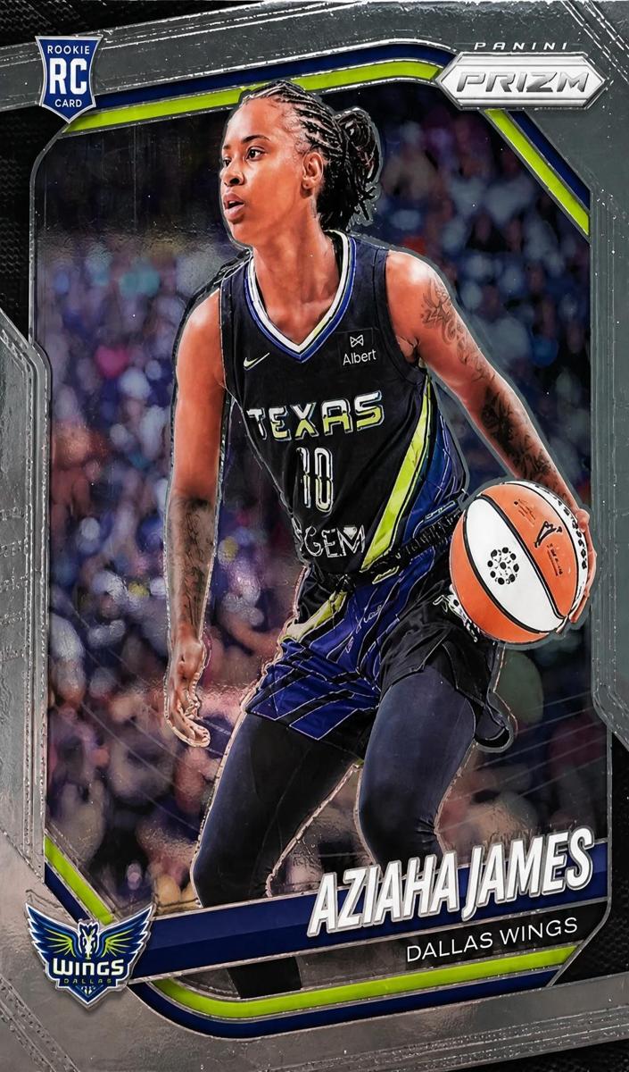 Aziaha James 2025 Prizm WNBA card