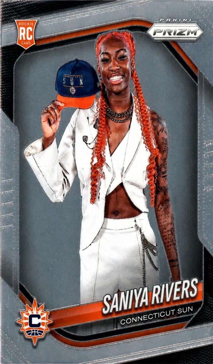 Saniya Rivers 2025 Prizm WNBA card
