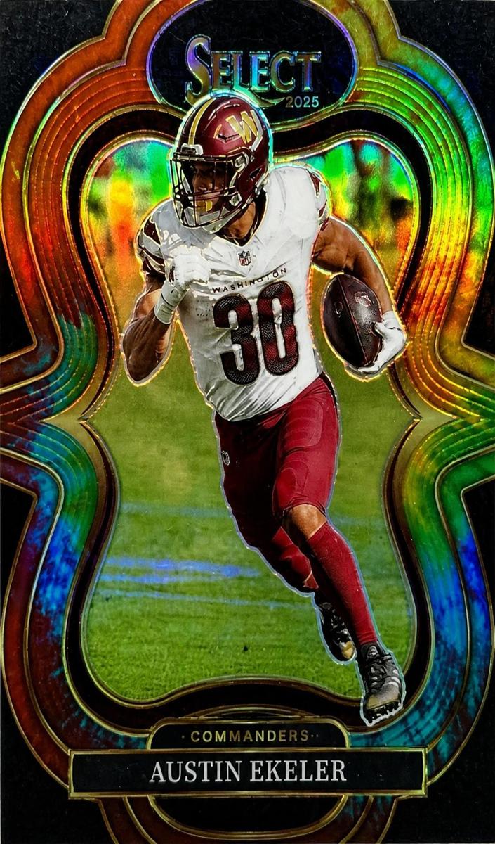 Austin Ekeler 2025 Select Football card