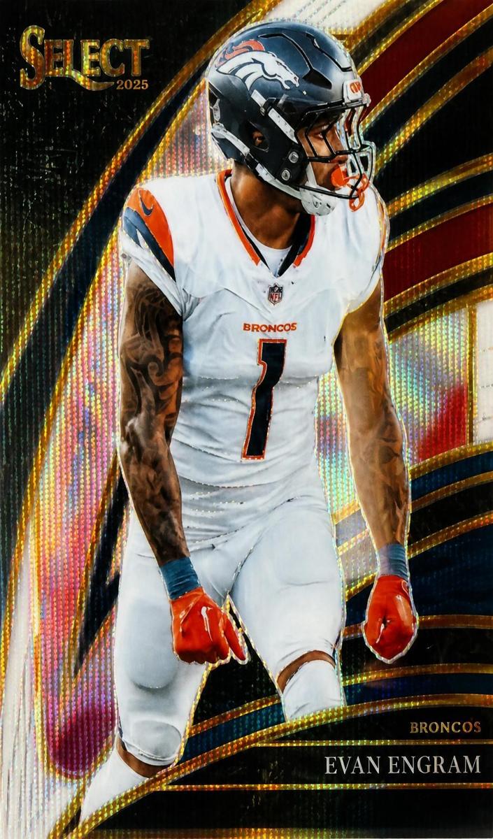 Evan Engram 2025 Select Football card