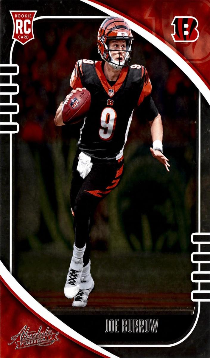 2020 Panini Absolute Joe Burrow [Red] #158 card