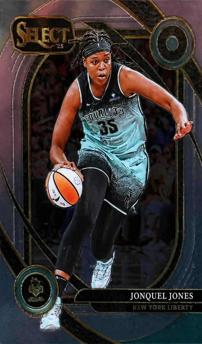 2025 Panini Select WNBA Jonquel Jones #207 card
