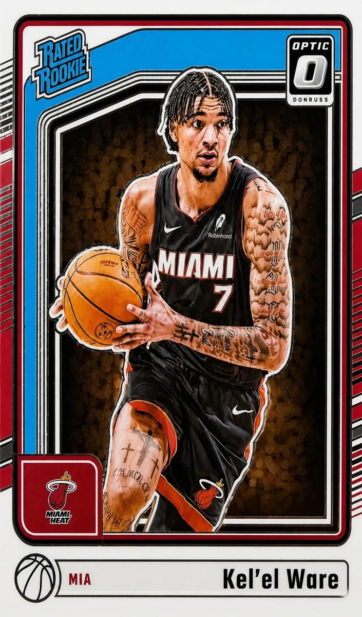Kel'el Ware 2024-25 Donruss Optic Basketball card