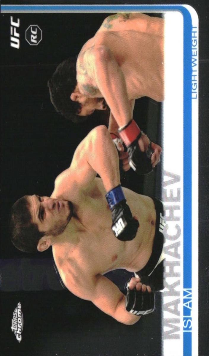 2019 Topps Topps Chrome Refractor #92 Islam Makhachev front