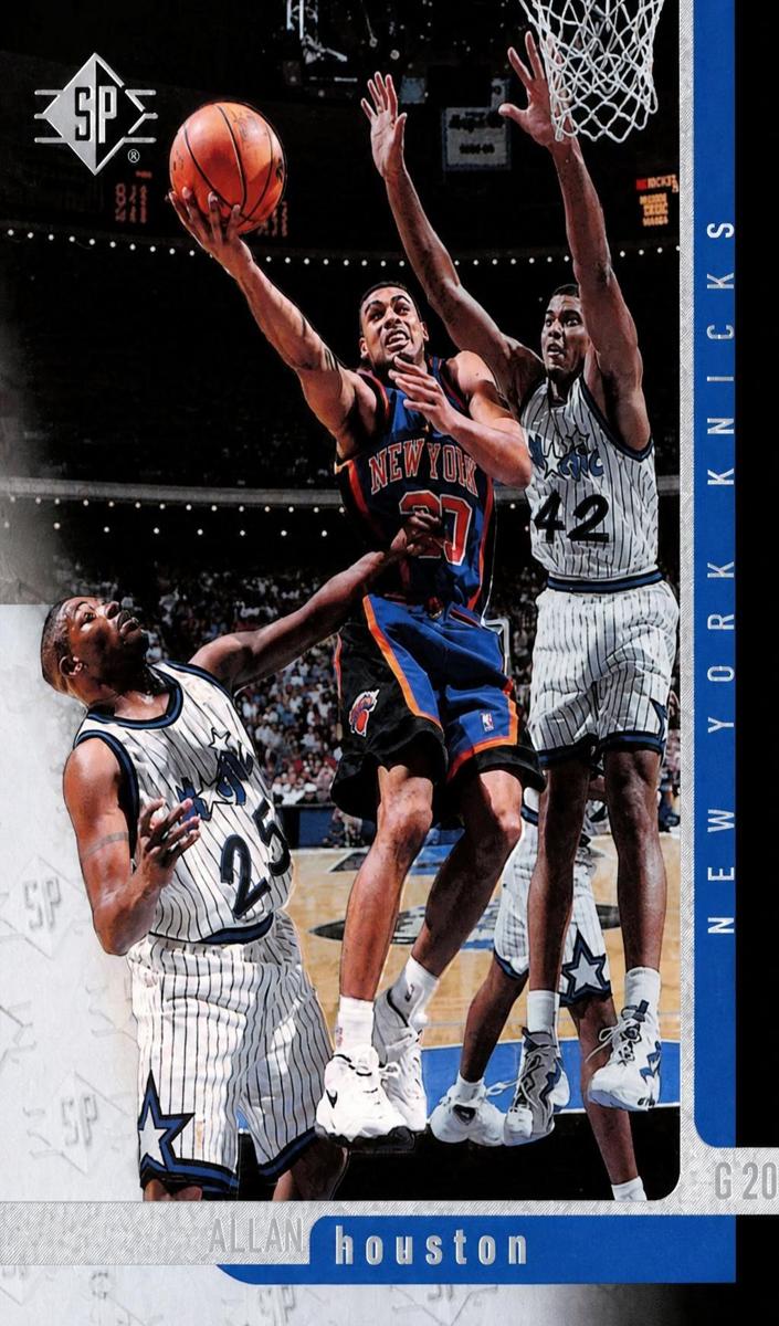 1996 Upper Deck SP Allan Houston #74 card