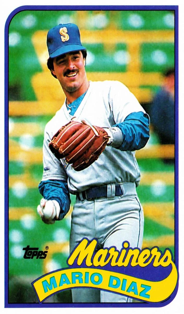 1989 Topps Mario Diaz #309 card