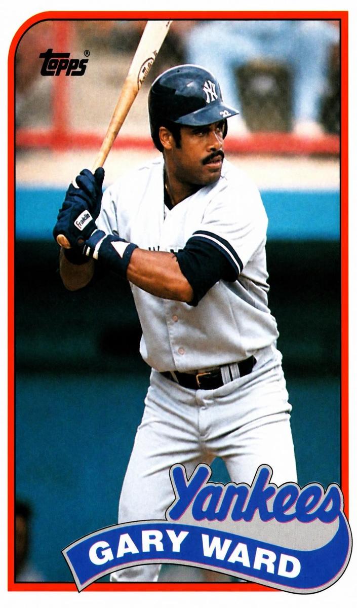 1989 Topps Gary Ward #302 card