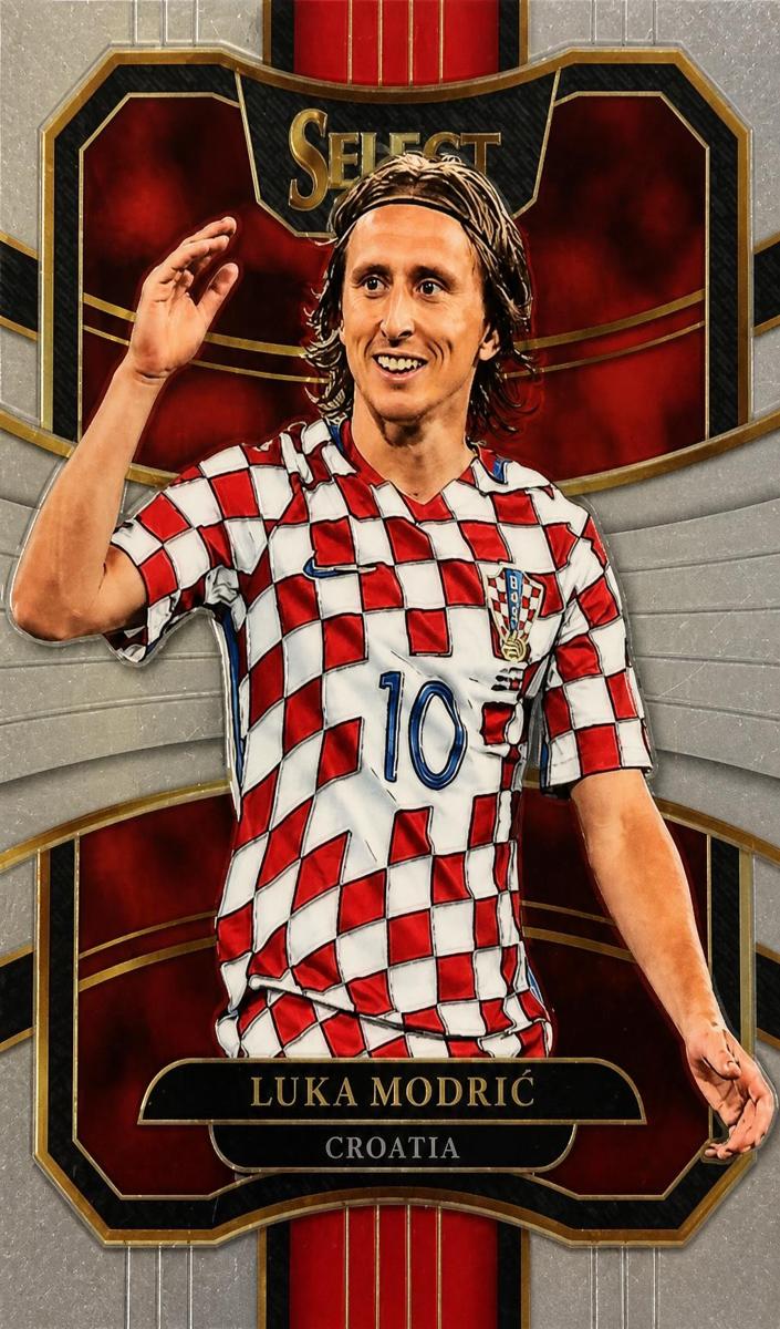 2017 Panini Select Luka Modric #59 card