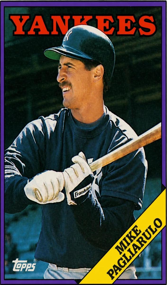 1988 Topps Mike Pagliarulo #435 card