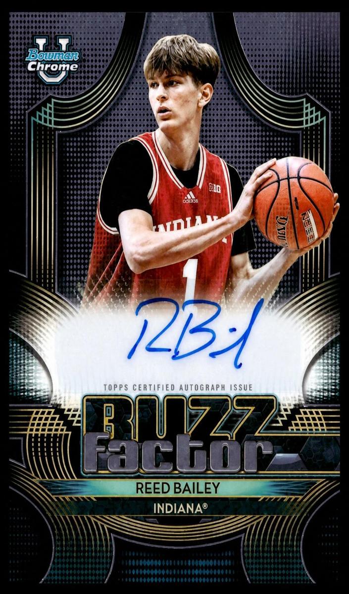 Reed Bailey 2025 Bowman Basketball card