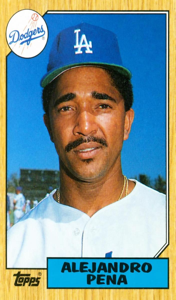 1987 Topps Alejandro Pena #787 card
