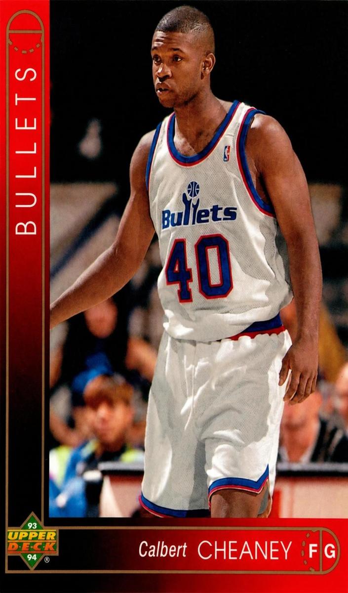 1993 Upper Deck Calbert Cheaney #354 card
