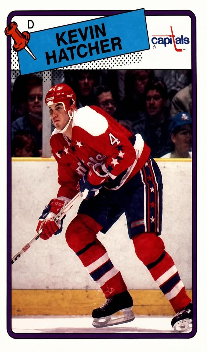 1988 O-Pee-Chee Kevin Hatcher #86 card