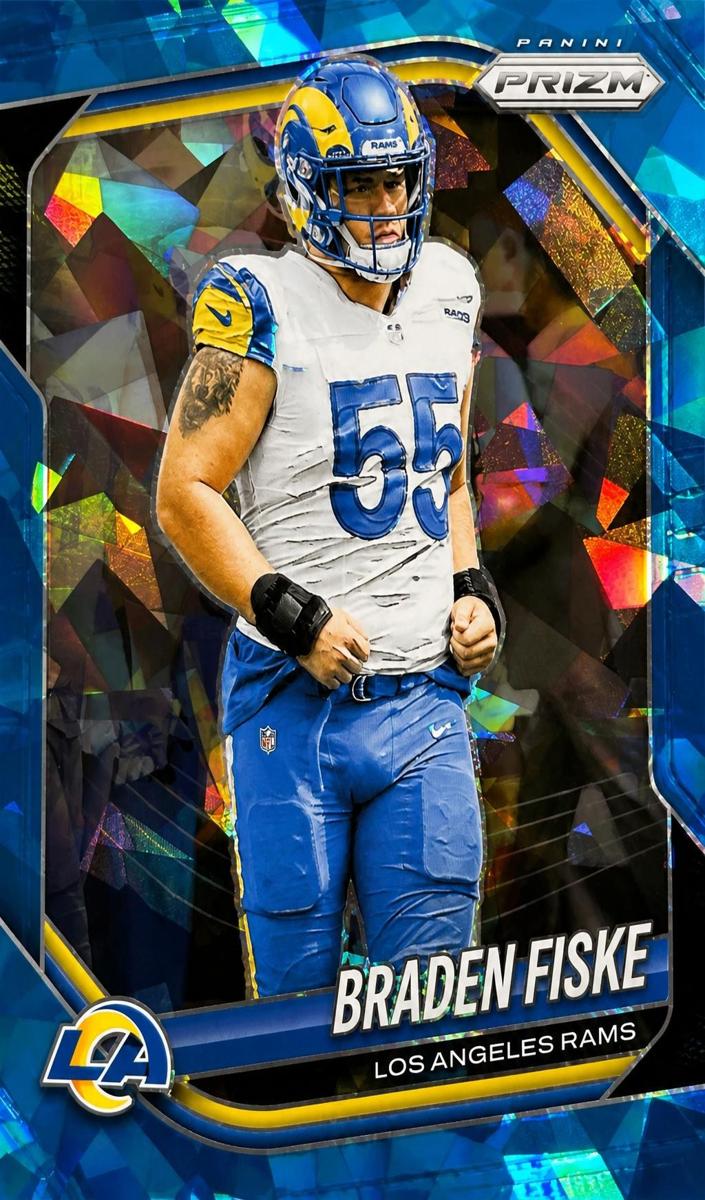 Braden Fiske 2025 Prizm Football card