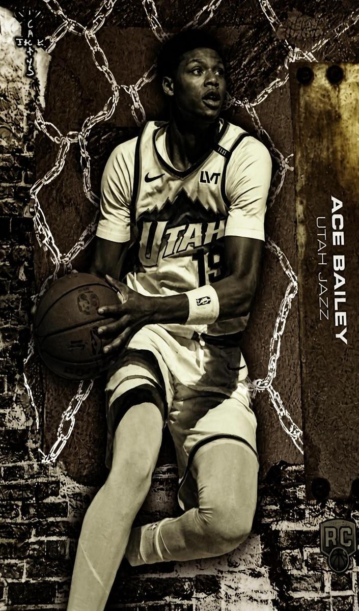 Ace Bailey 2025-26 Chrome Cactus Jack Basketball card