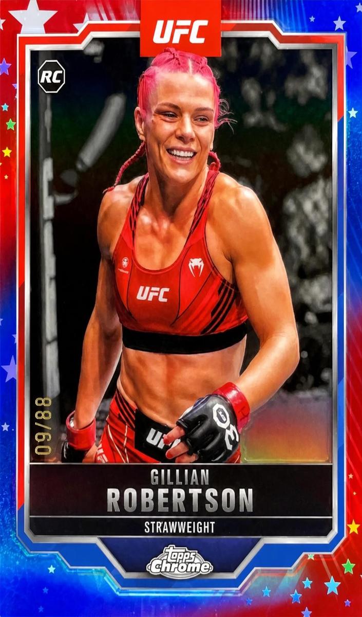 2025 Gillian Robertson [Red White Blue Refractor] #158