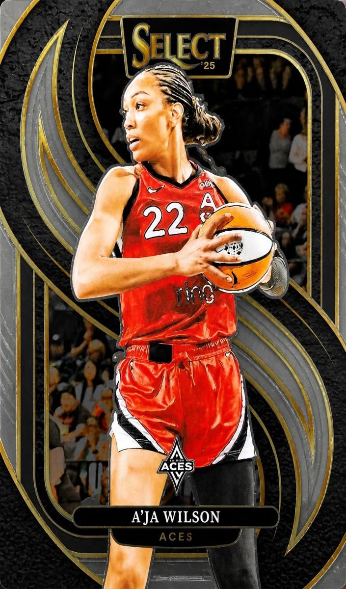 A'ja Wilson 2025 Select WNBA card
