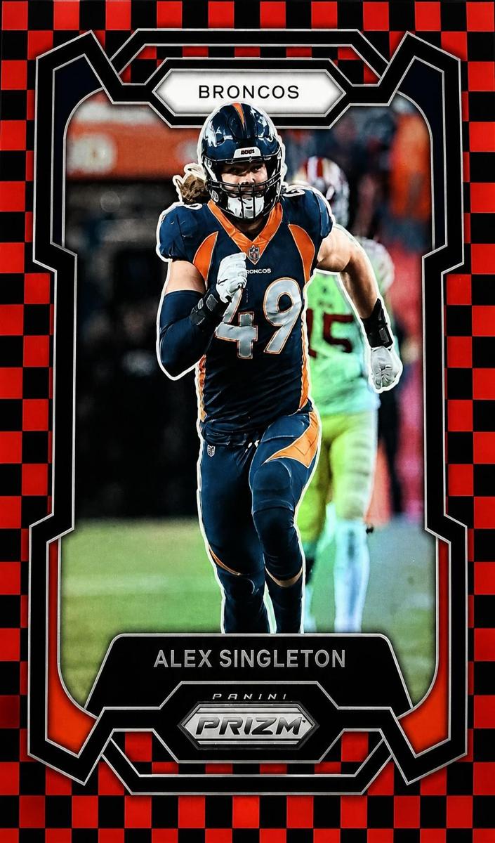 Alex Singleton 2023 Prizm Football card