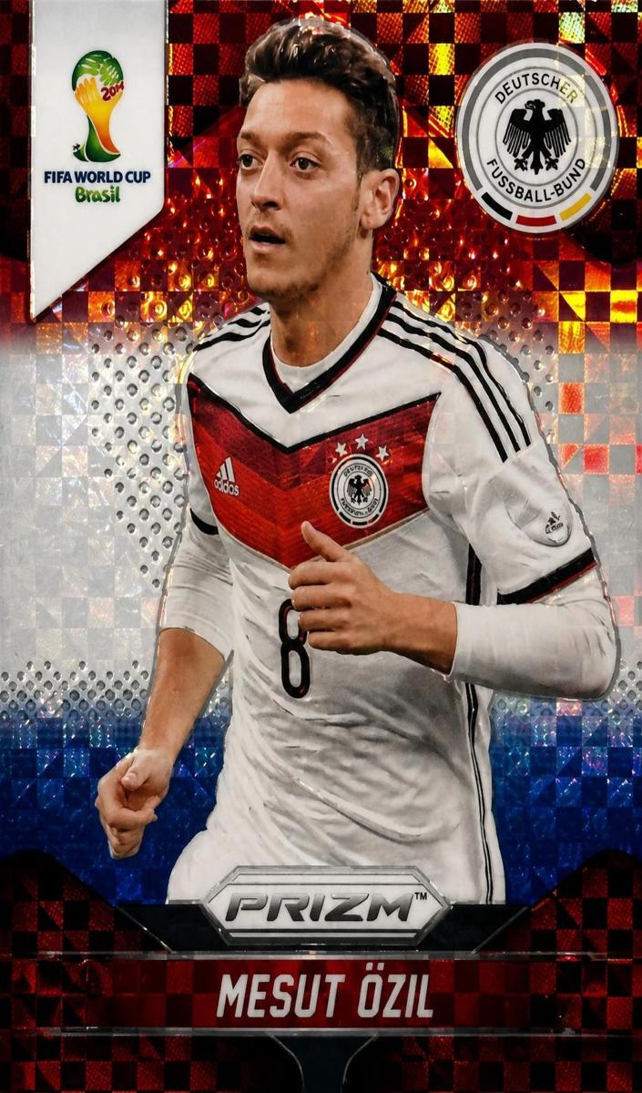 2014 Mesut Ozil [Red White and Blue Plaid] #88