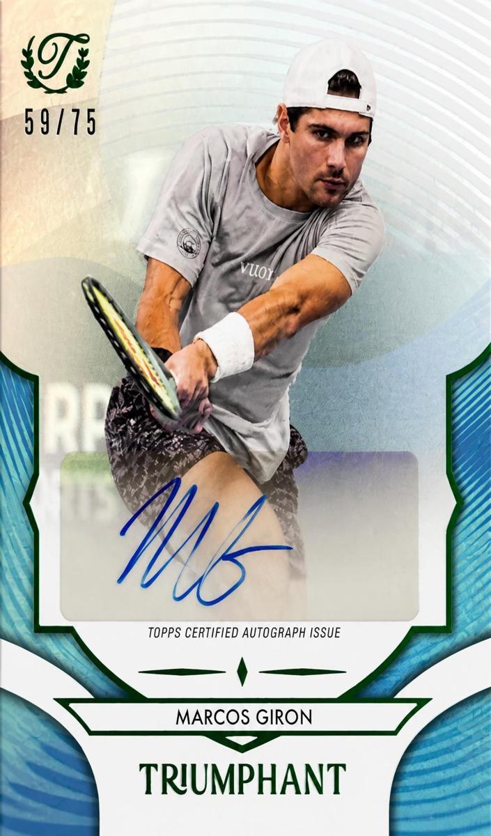 2025 Marcos Giron [Hard Court Blue Foil] #53-A