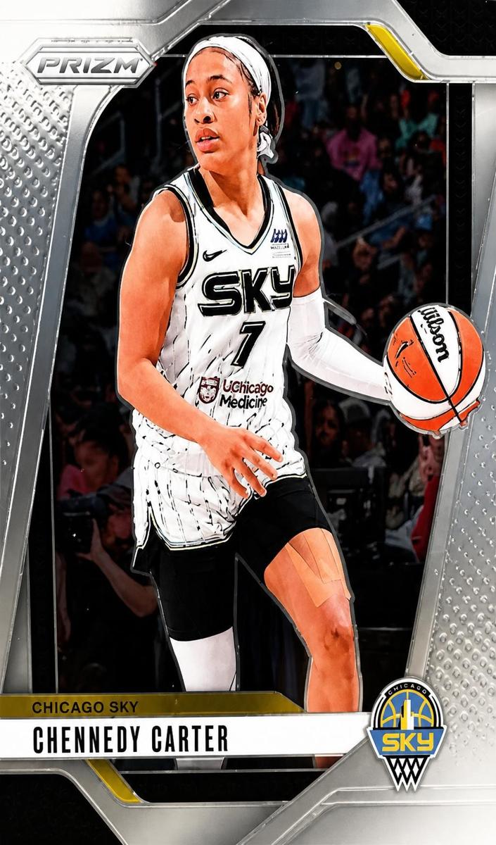 Chennedy Carter 2024 Prizm WNBA card
