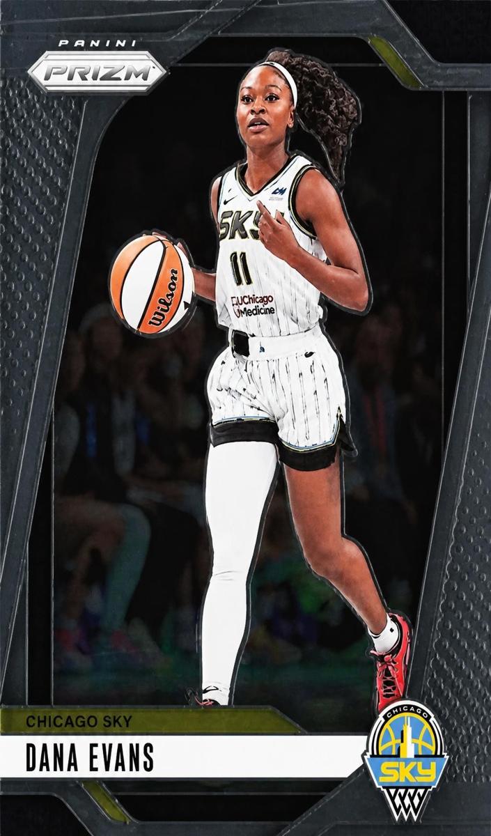 Dana Evans 2024 Prizm WNBA card