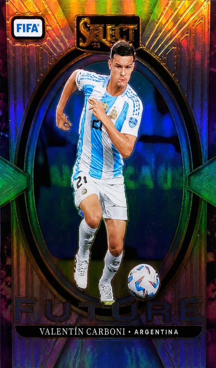 2024 Panini Select FIFA Valentin Carboni [Pink] #13 card