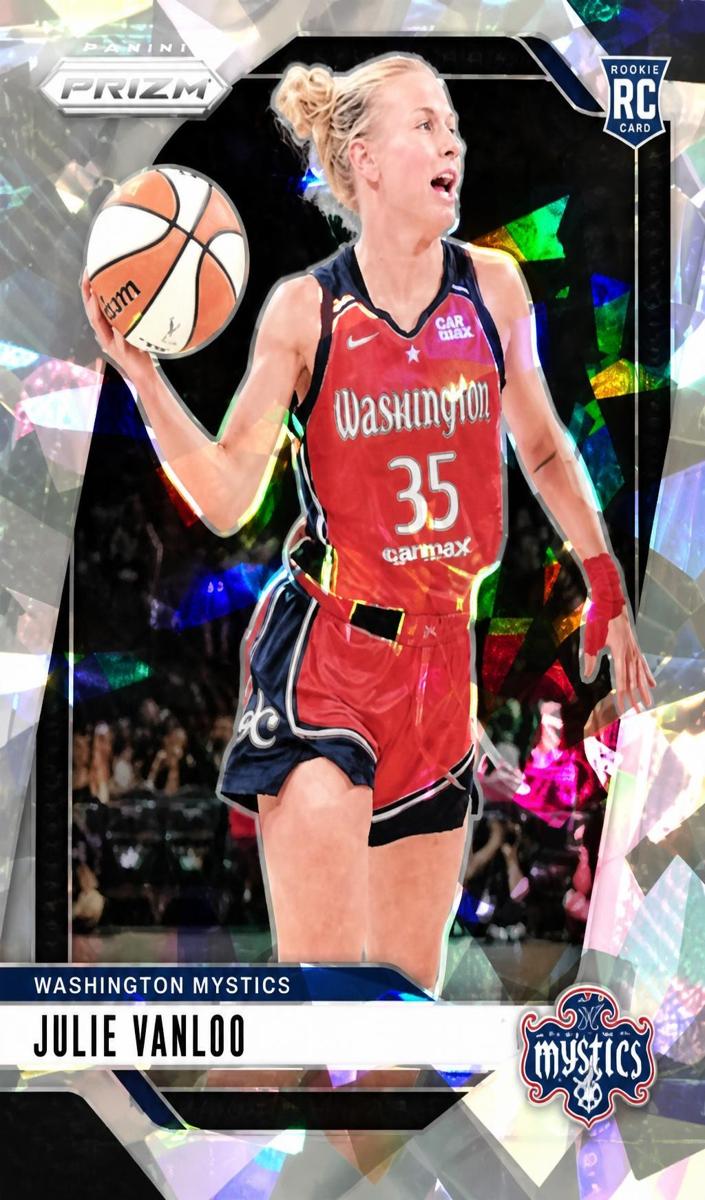 Julie Vanloo 2024 Prizm Monopoly WNBA card