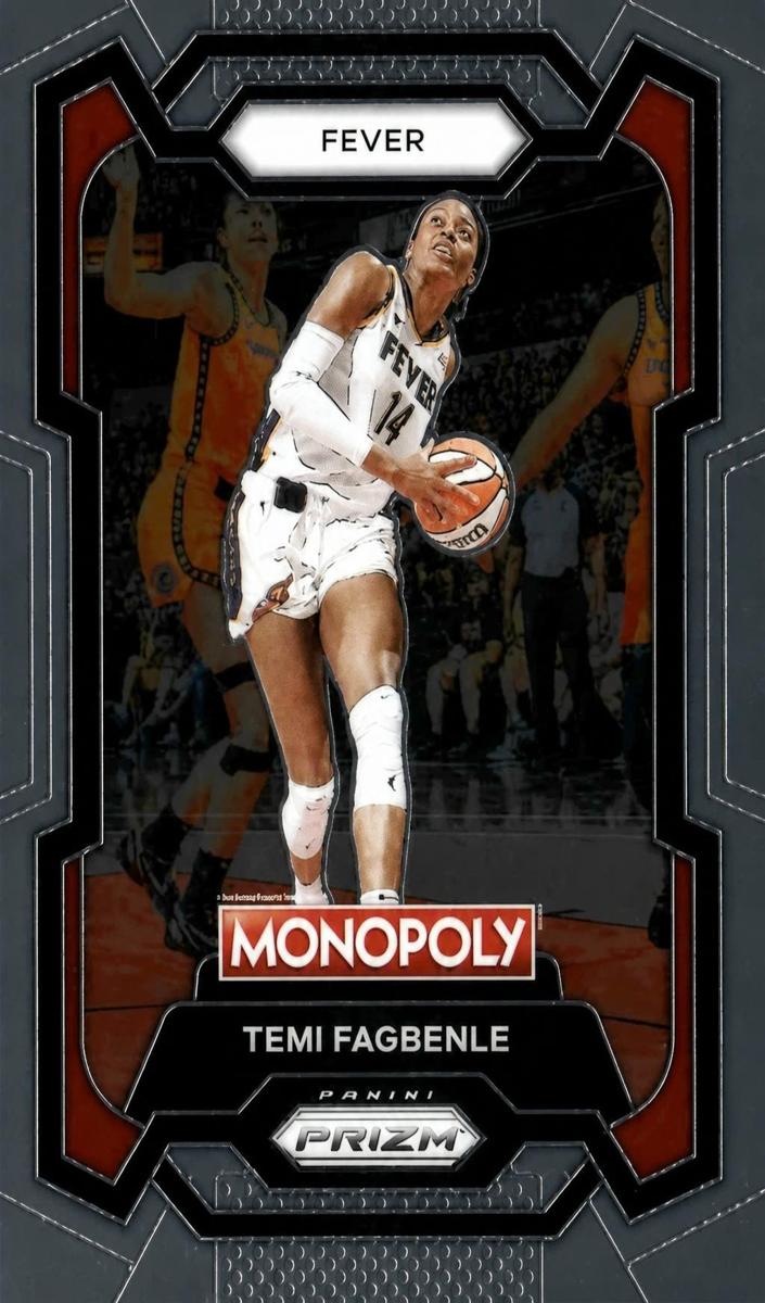 Temi Fagbenle 2024 Prizm Monopoly WNBA card