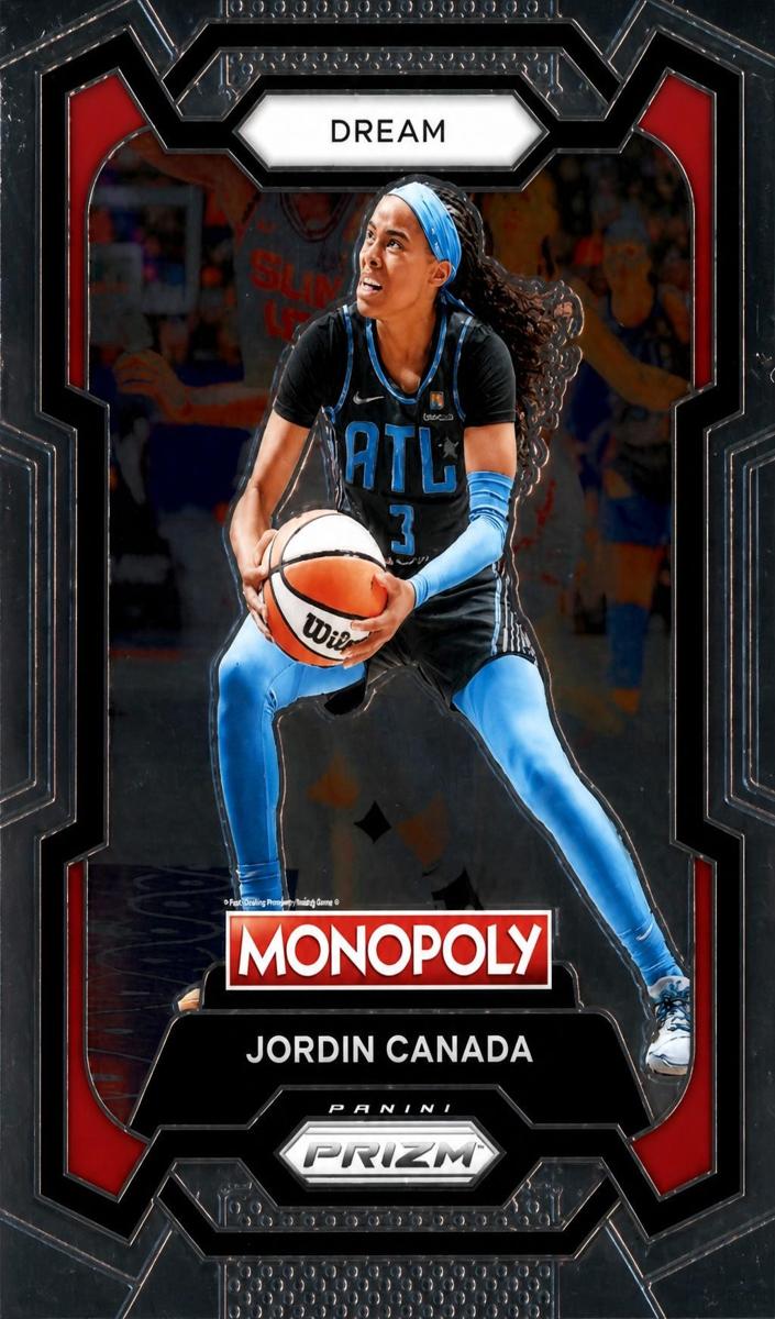 Jordin Canada 2024 Prizm Monopoly WNBA card