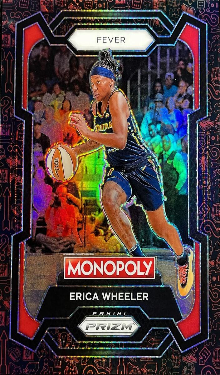 Erica Wheeler 2024 Prizm Monopoly WNBA card