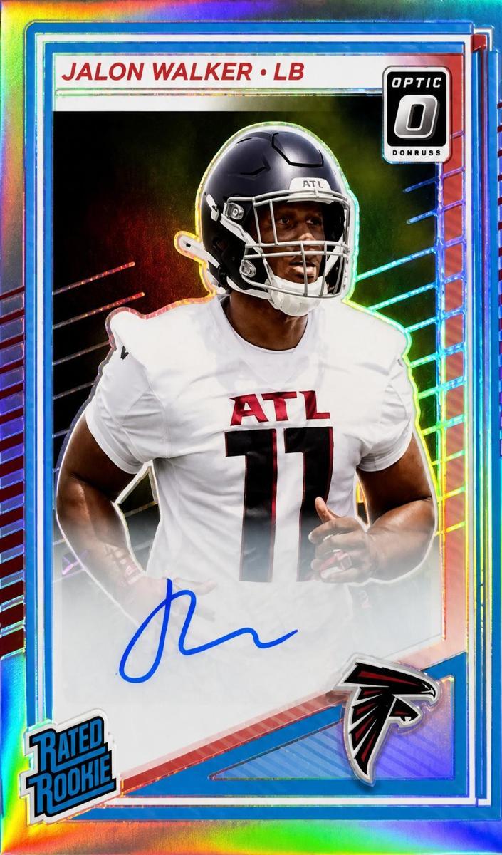 Jalon Walker 2025 Donruss Optic Football card
